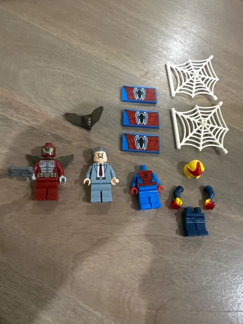 LEGO Marvel Super Heroes Spider-Man Nova Daily Bugle Showdown Sh0051 minifigures