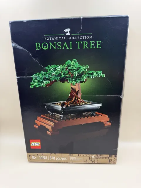 LEGO 10281 Botanical Collection Bonsai Tree 878 pcs New Sealed Damaged Box