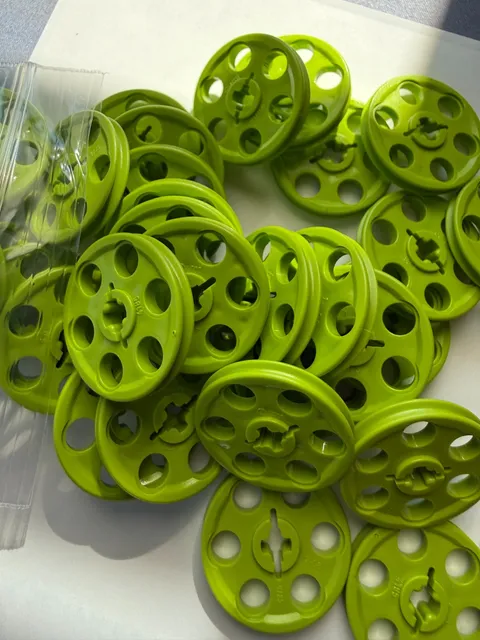 LEGO-NEW-#4185-LIME-TECHNIC WEDGE BELT WHEEL/PULLY-10 PIECES
