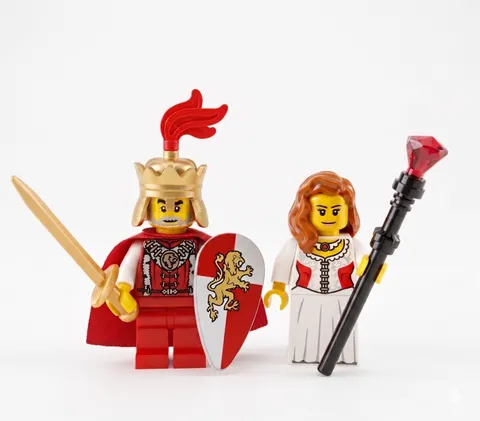 LEGO Lion King minifigure Castle Queen Castle Lot of 2 New Mini Fig KG1