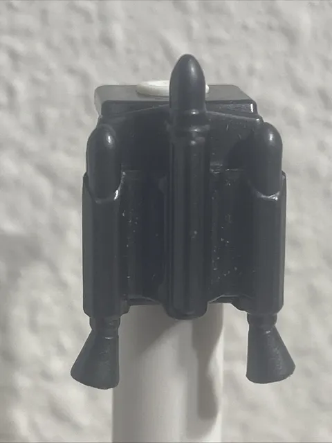 Lego New Pearl Dark Gray Minifigure Jet Pack with Nozzles Part