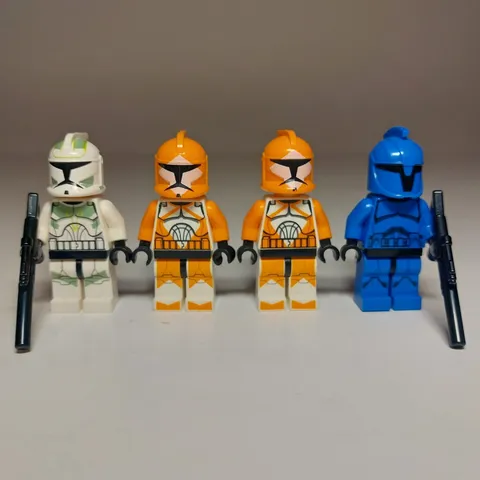 LEGO Star Wars Clone Troopers sw0298, sw0614 & sw0299 (x2) READ DESCRIPTION