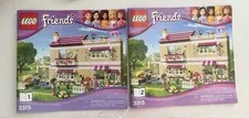 LEGO Friends 2-Booklets Olivia's House #3315 MANUAL INSTRUCTIONS ONLY!!!!