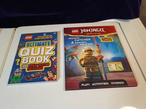 LEGO NINJAGO Books, set of 2 , VGC both