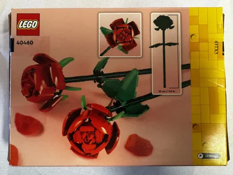LEGO Roses 40460 Botanical Collection Complete Set, 120pcs, Boxed