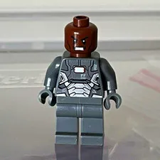 Lego War Machine Mini Figure Authentic Missing Helmet (Ships Fast)