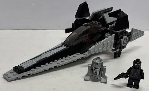 LEGO Star Wars Set 7915 Imperial V-Wing Starfighter Minifigures Missing Pieces
