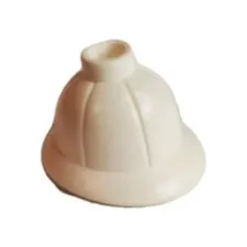 NEW Lego Minifig White PITH HELMET - Jungle Soldier Explorer Safari Sun Hat