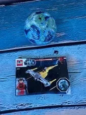 LEGO Star Wars: Naboo Starfighter & Naboo (9674) 100% complete.