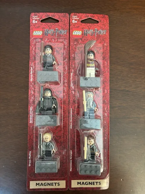Harry Potter Lego Magnets Sets NIP