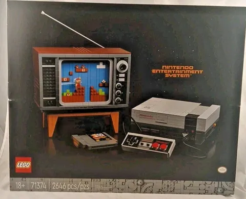 NEW LEGO 71374 NINTENDO ENTERTAINMENT SYSTEM, 2020—Retired, Factory Sealed