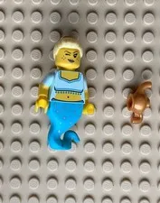 Lego Series 12 CMF Genie Girl Collectible Minifigure col193 w/ Gold Lamp