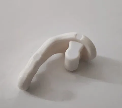 LEGO White Wave Rounded Energy with Bar Handle (Power Blast) Parts No 27393