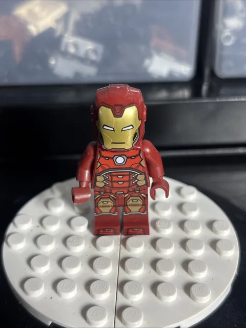 Lego Iron Man Minifigure sh0612 76166 Marvel Super Heroes CMF Lot Rare Retired 