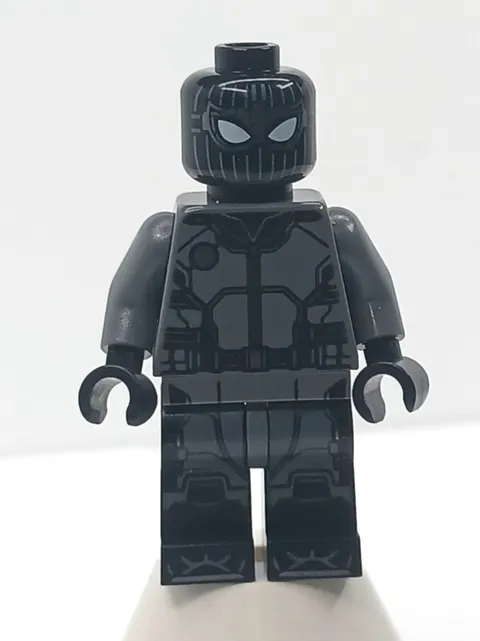 LEGO® Minifigure Super Heroes sh0578 Spider-Man Black and Gray Suit Stealth Suit