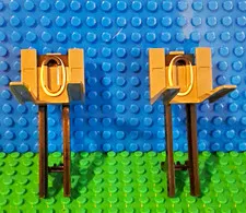 Lego Forklift. 2 Pieces With Rubber Band. Excellent Condition.