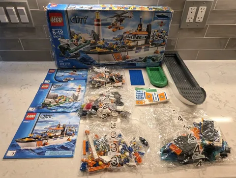 LEGO CITY: Coast Guard Patrol (60014) NEW Opened Box 100% Complete 2013