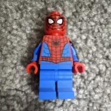 LEGO Spider-Man Set Spider-Man Minifigure Figure Red Blue Plastic Age 4+ 1pc