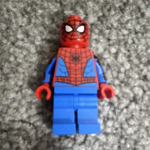 LEGO Spider-Man Set Spider-Man Minifigure Figure Red Blue Plastic Age 4+ 1pc