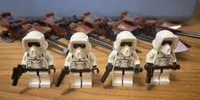 LEGO Star Wars 9489 Imperial troopers and speeder four minifigure set