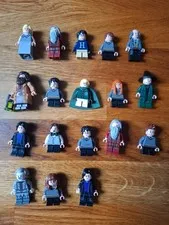 18x Lego Harry Potter Figures Prof. Snape Dumbledore Hagrid Filch