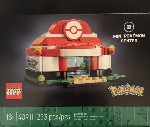 LEGO Mini Pokemon Center (40911) Brand New Sealed