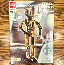 LEGO Technic Star Wars C-3PO 8007 Complete Set 339pcs (2001)