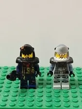 2 Lego Ninjago Movie Shark Man Army Minifigure Black Fish Great White Minifig