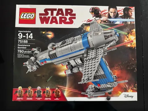 Lego 75188 Star Wars Resistance Bomber. Brand new. Sealed