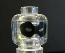 LEGO CUSTOM Transparent Robin Minifig Head (Jason Todd) Pad