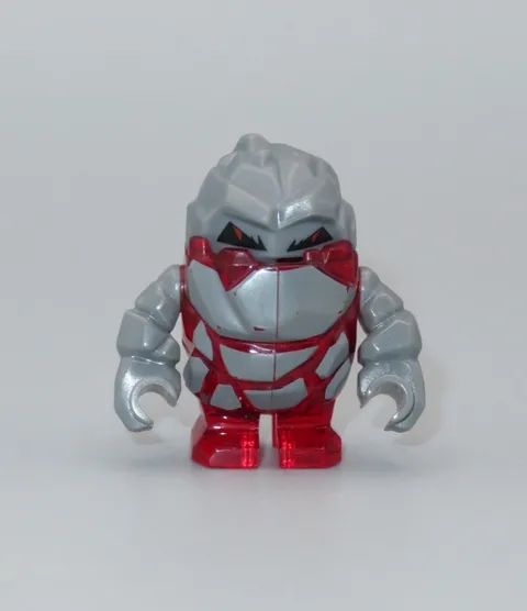 LEGO Meltrox Trans red  Rock Monster Power Miners minifigure