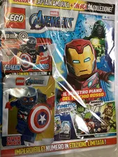LEGO Marvel Avengers Magazine + Limited Tin Box Captain America 2 New Sealed