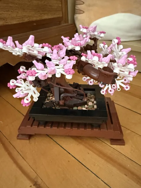 LEGO Botanical Collection 10281 Bonsai Tree Completed Display Set Retired