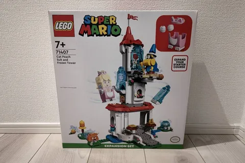 LEGO Super Mario Cat Peach Power-Up and Frozen Tower Challenge Set