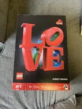 LEGO Art Robert Indiana LOVE, Unopened