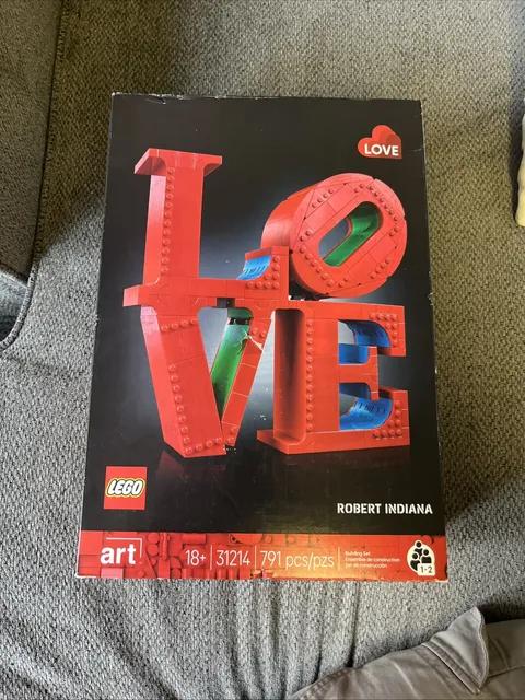 LEGO Art Robert Indiana LOVE, Unopened