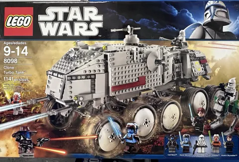 LEGO Star Wars: CLONE TURBO TANK (8098), Factory Sealed Complete
