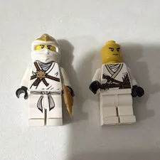 LEGO Ninjago Zane ZX minifigure from the "Rise of the Snakes" series.