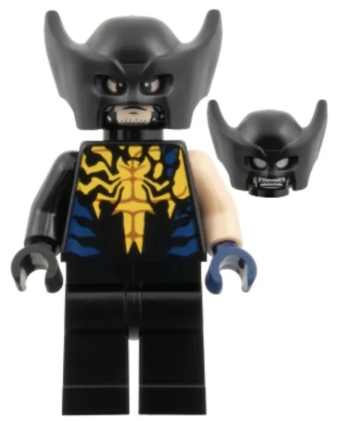 LEGO Marvel Venomized Wolverine With Claws Minifigure  