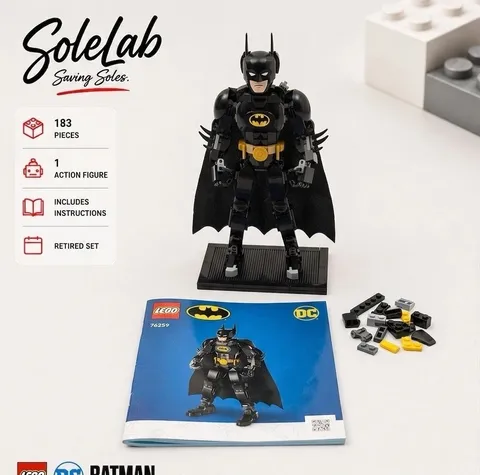 LEGO DC Batman Construction Figure 76259 Complete w/ Instructions No Box
