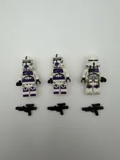 Clone Trooper, 187th Legion Phase 2(sw1207), LEGO® Minifigure Lot With Commander