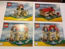 Lego Creator 6754 Family Home instruction book/manual only set 4