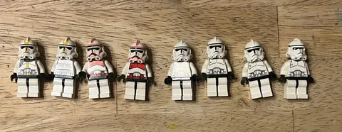 LEGO Star Wars Phase 2 Clone Trooper Minifigure Lot 