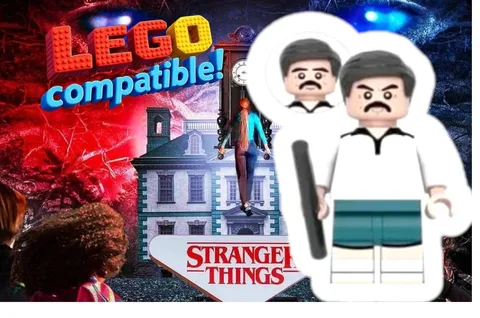 🔥STRANGER THINGS SCOTT MR. CLARKE CUSTOM LEG0 MINIFIGURE Toy FIGURE FIGURES