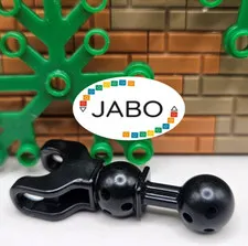 (S18 / 8 / 14) LEGO Hero Factory 90609 Arm / Leg Leg Ball Joint Black