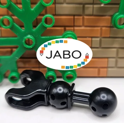 (S18 / 8 / 14) LEGO Hero Factory 90609 Arm / Leg Leg Ball Joint Black