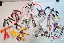 LEGO Bionicle Lot - 2000s Figures / Parts / Accessories - Used As-Is   13lbs
