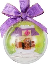 Lego Friends 850849 Dog House Holiday Bauble Christmas Ornament *RETIRED* (j)
