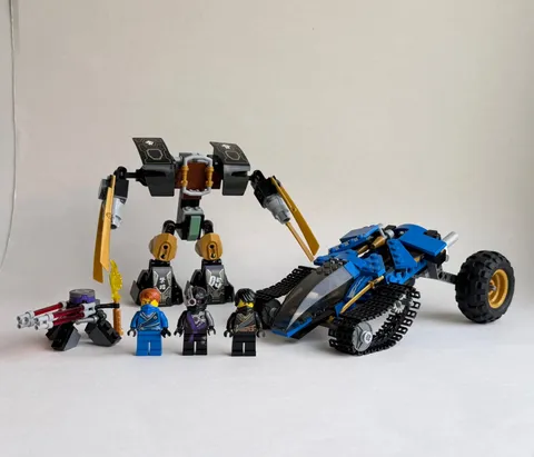 LEGO 70723 - NINJAGO: Rebooted: Thunder Raider - Complete - Retired - Cole - Jay