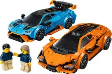LEGO 77238 Speed Champions Lamborghini Revuelto & Huracán STO Car New